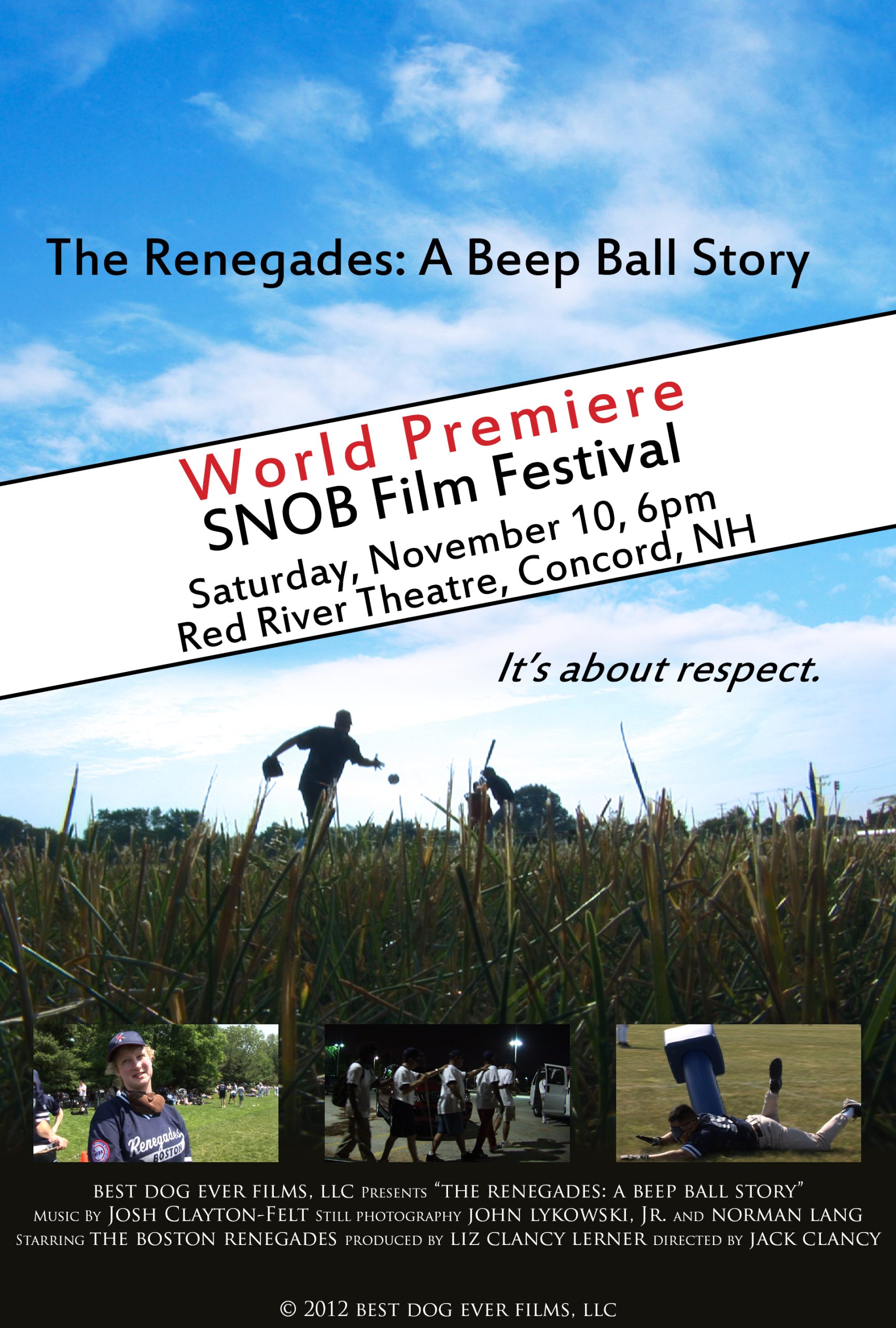 Renegades_Poster004-sash image of "The Renegades: A Beep Ball Story" Documentary's poster