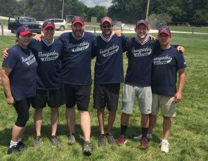 A shot of the unsung heroes of the week. The Renegade coaches from left to Right Yuki Ara, Bryan Grillo, Ron Cochran, Rob Weissman, Jamie Dickerson and Mike Marciello