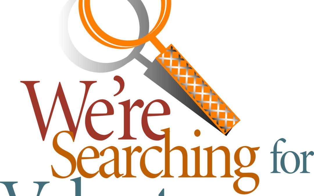 We need your help!  Looking for volunteers to help with two events