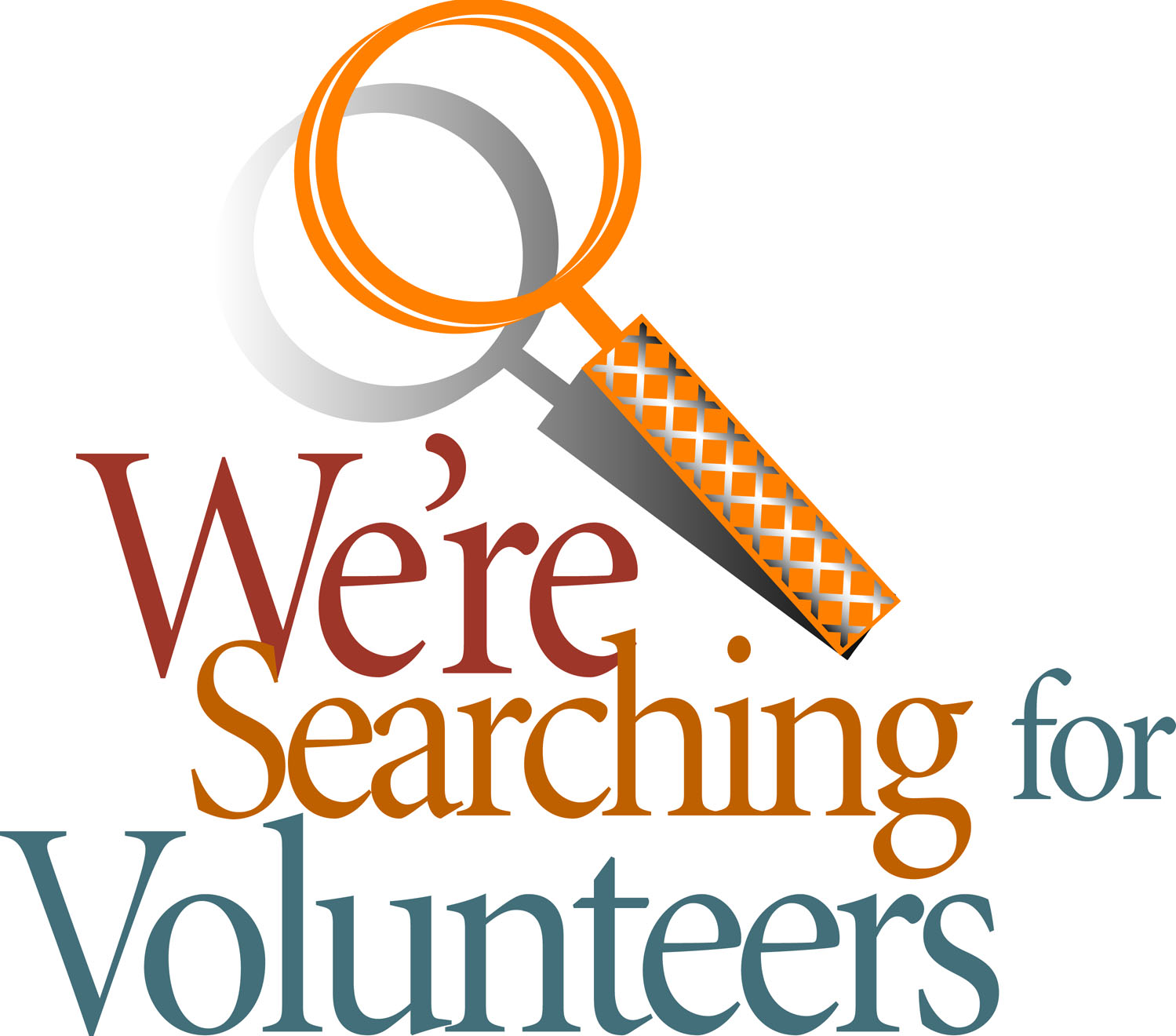 volunteers_needed We're searching for volunteers