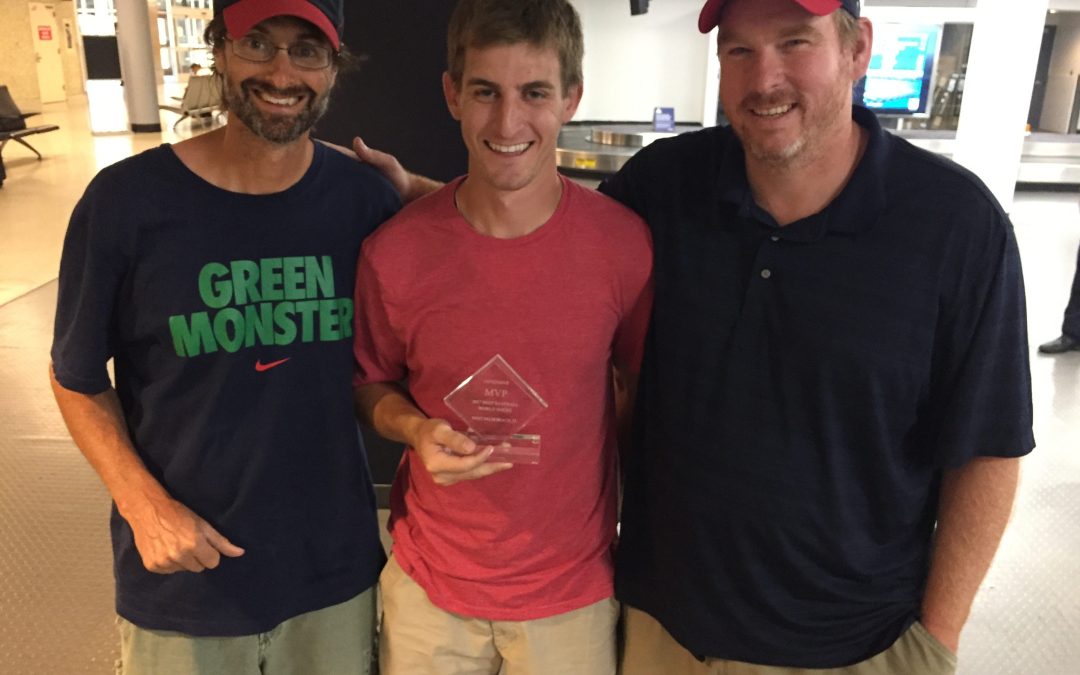 Christian Thaxton broke a league record for batting average