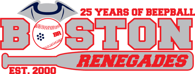 Boston Renegades beep baseball Logo - Competitive baseball for the visually impaired